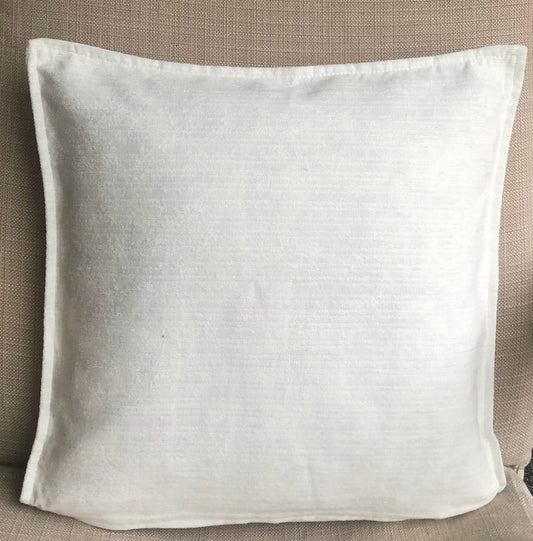 Plain-white-Chenille-cushion-cover
