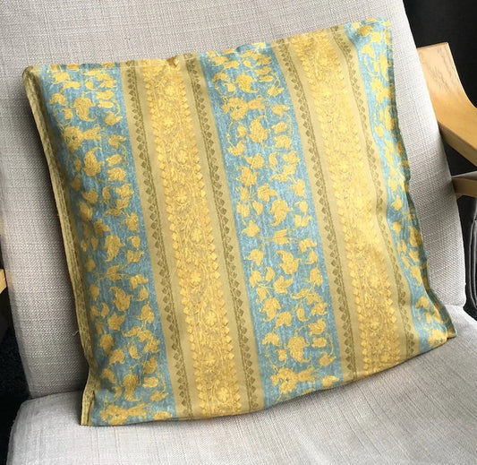 cushion-cover-gold-blue-flowers