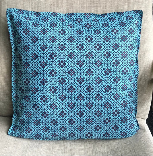 cushion-cover-teal-geomatric-pattern
