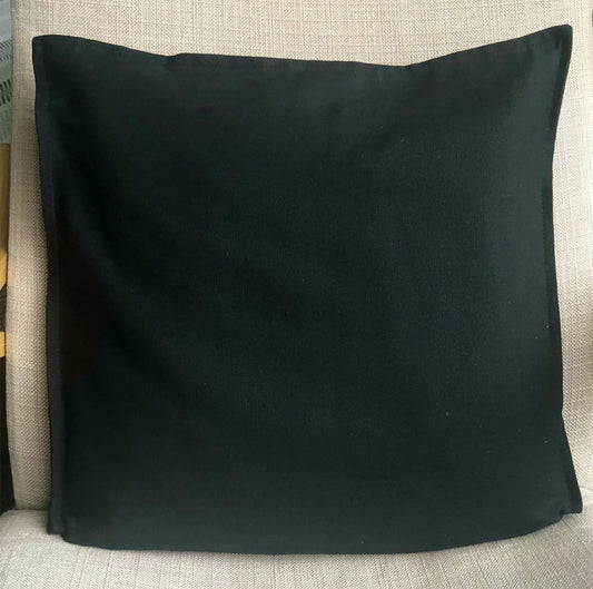 Plain-black-100%-cotton-cushion-covers