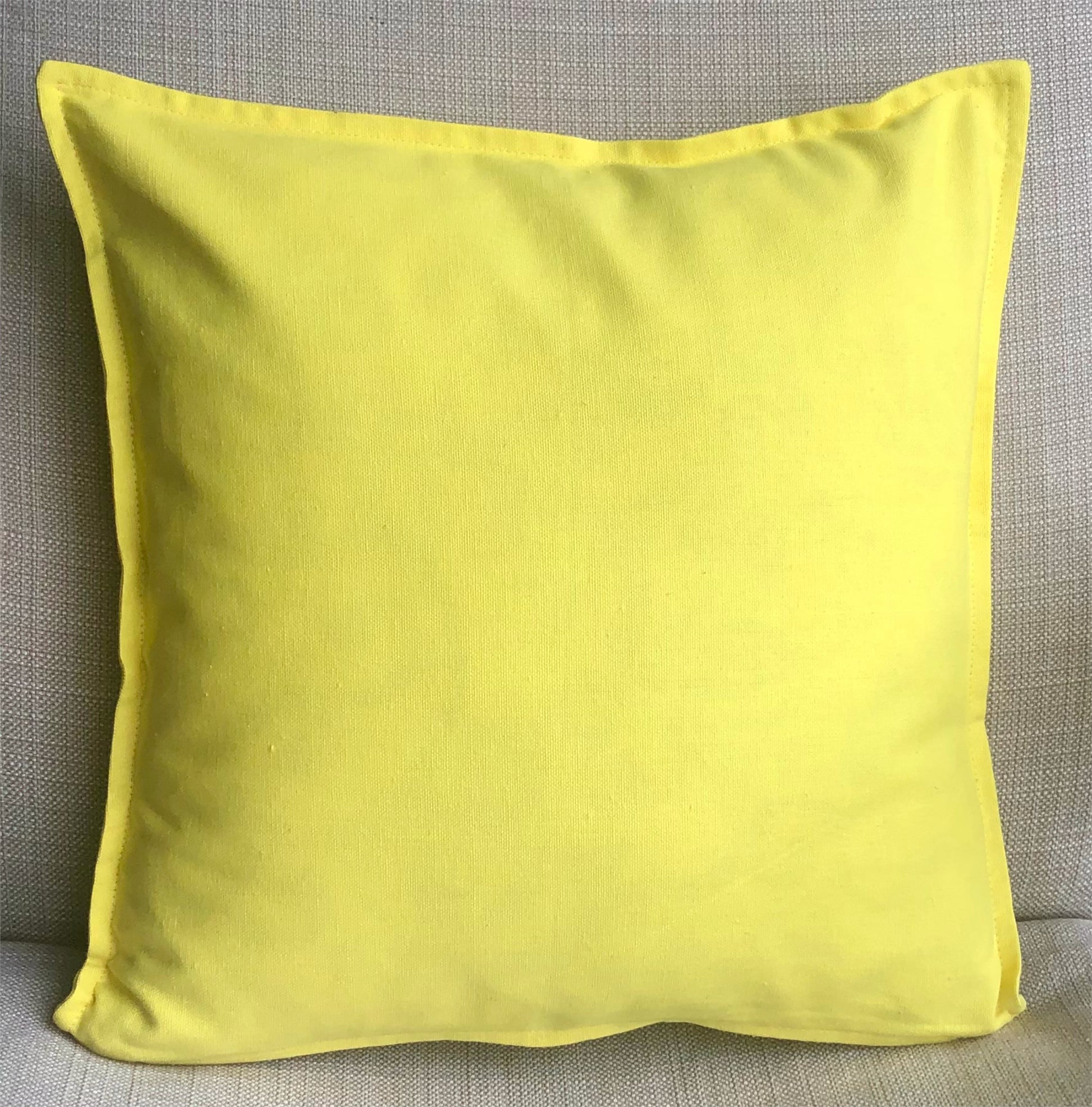 cushion-cover-plain-100%-cotton-yellow