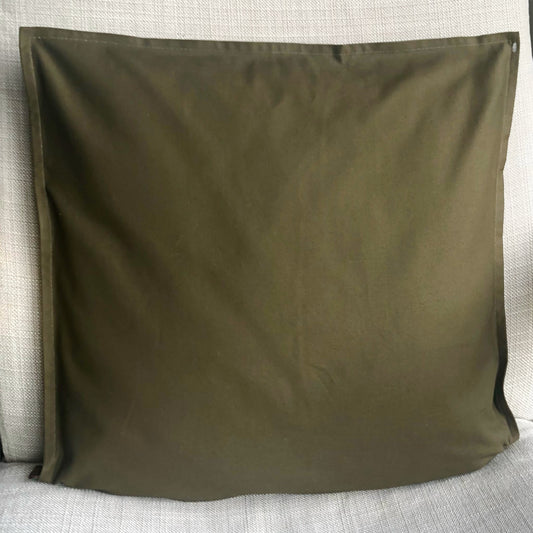 cushion-cover-plain-100%-cotton-olive