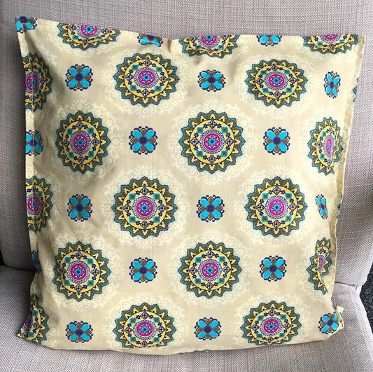 cushion-cover-blue-yellow-flowers